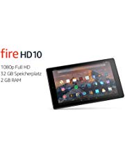 Fire HD 10-Tablet, 1080p Full HD-Display, 32 GB, Schwarz, mit Spezialangeboten