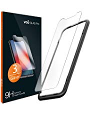 vau Glas kompatibel mit iPhone Xr - gehärtetes Glas Pro Schutzfolie 3 x Folie Vorne + Installationswerkzeug Displayschutzfolie Front (kompatibel zu Apple iPhone 10r 6.1 LCD 2018)