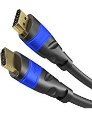 KabelDirekt - 4K HDMI Kabel - 2m - kompatibel mit (HDMI 2.0a/b 2.0, 1.4a, 4K Ultra HD, 3D, Full HD, 1080p, HDR, ARC, Highspeed mit Ethernet, PS4, XBOX, HDTV) - TOP Series