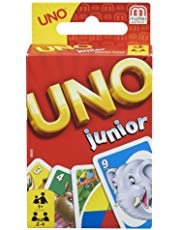 Mattel Games 52456 UNO Junior Kartenspiel für Kinder, geeignet für 2 - 4 Spieler, Spieldauer ca. 15 Minuten, ab 3 Jahren