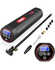 Oasser Luftkompressor elektrische luftpumpe 12V Kompressoren AC/DC mit 2000mAh wiederaufladbarer Li-ionen Batterie 120PSI 20Litres/Min Verpackung MEHRWEG