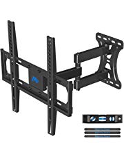 Mounting Dream TV Wandhalterung Schwenkbar Neigbar Ausziehbar, Fernseher Wandhalterung für die meisten 66cm-140cm (26-55 Zoll) LED, LCD, OLED TVs bis zu VESA 400x400mm und 27kg, TV Halterung MD2432-03