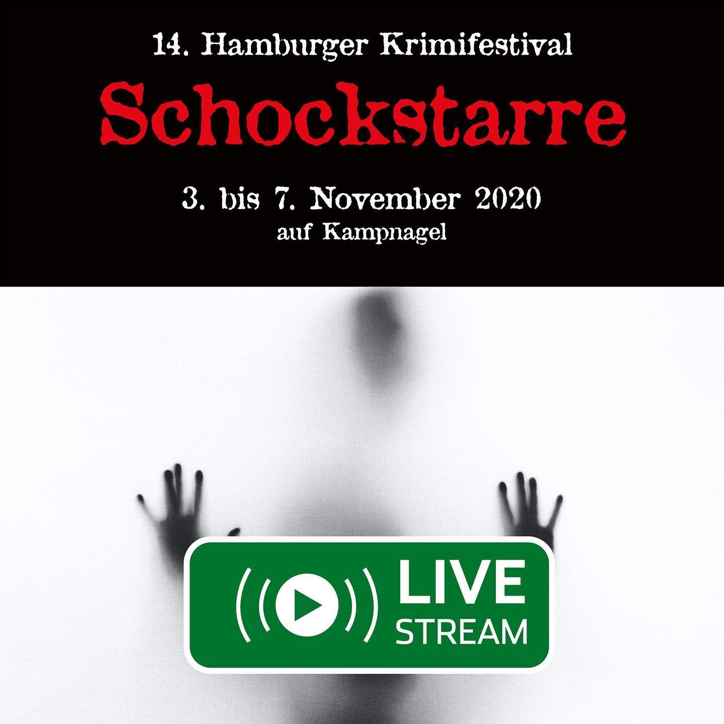 Das 14. Hamburger Krimifestival jetzt auch im Livestream erleben! 

Eure Lieblingslesung ist bereits ausverkauft oder ihr schafft es dieses Jahr einfach nicht, vor Ort dabei zu sein? Kein Problem!

Zum ersten Mal wird es f&uuml;nf unserer Veranstaltungen auch im Live-Stream geben. Hier die Details:

- VVK-Start: 26. September 2020

- Preis pro Lesung: &euro; 10,00

- Die Tickets k&ouml;nnen bis eine Stunde vor Beginn der jeweiligen Veranstaltung gekauft werden

- Der Zugangscode bzw. der Stream ist ab Beginn der jeweiligen Veranstaltung sogar 48 Stunden lang g&uuml;ltig.

Diese f&uuml;nf Lesungen k&ouml;nnt ihr von Zuhause aus erleben:

- 3.11.: Jean-Luc Bannalec 
- 4.11.: P&uuml;schel und Mittelacher
- 5.11.: Charlotte Link 
- 6.11.: Michael Tsokos und Tim Begmann 
- 7.11.: Klaus-Peter Wolf

Ticketing:

Die Ticket k&ouml;nnen, analog zu den vor-Ort-Tickets, in der Gesch&auml;ftsstelle des Hamburger Abendblatts, &uuml;ber die Ticket-Hotline, in den Heymann-Buchhandlungen und online geb