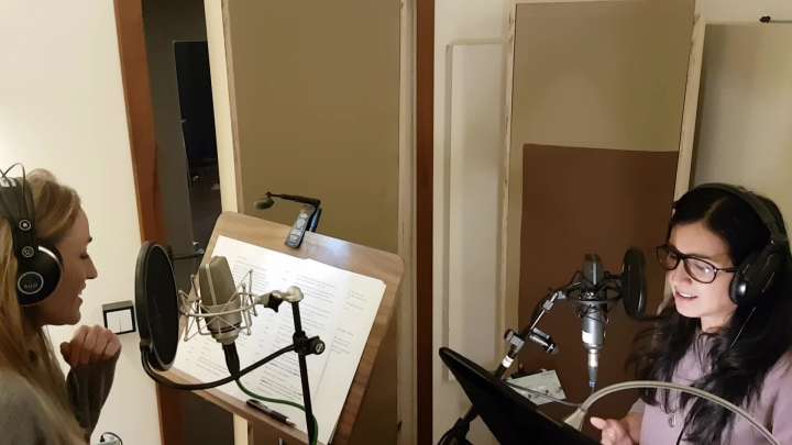 Im Studio mit Vanida Karun und Cèline Fontanges
