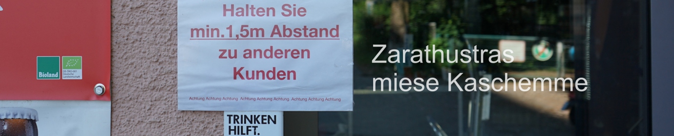 Zarathustras miese Kaschemme
