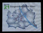 Raus aus der Sackgasse Buchpraesentation Lageplan der einzelnen Buerger-Inititiativen