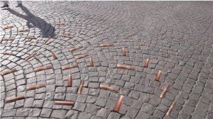 Die Lesezeichen am Bonner Marktplatz