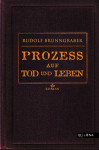 Buchcover Rudolf Brunngraber Prozess auf Tod und Leben Milena Verlag