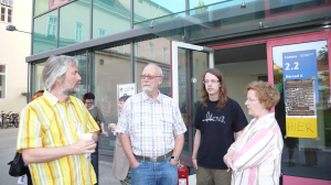 Vor der Lesung III