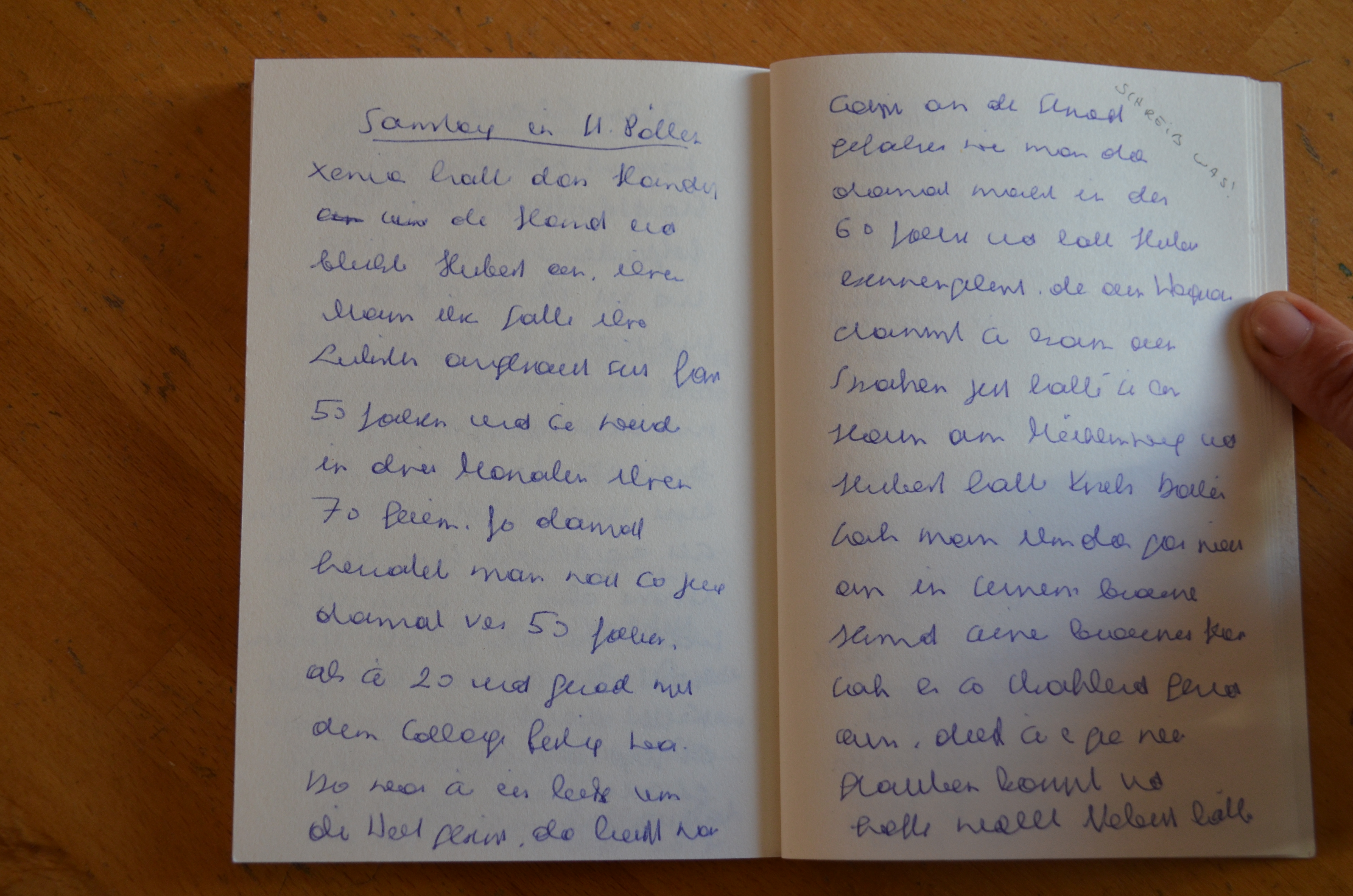  Ein Stadtschreibertext (1/4)