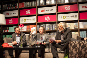 Simon Hadler, Ruth Oberhuber, Ludwig Laher ©Teresa Novotny