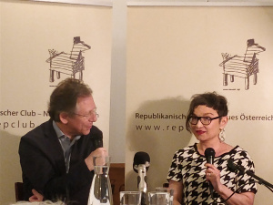 Doron Rabinovici und Olga Flor