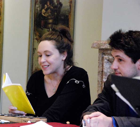 Monika Rinck und Christian Filips