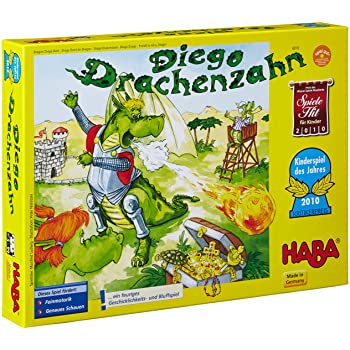 HABA 4319 - Diego Drachenzahn - Kinderspiel des Jahres 2010