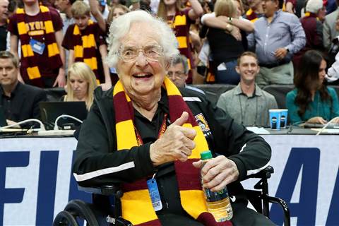 Meet 98-year-old Sister Jean, Loyola's team chaplain and No. 1 fan