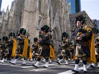 Cities glow green in celebration of St. Patrick's Day