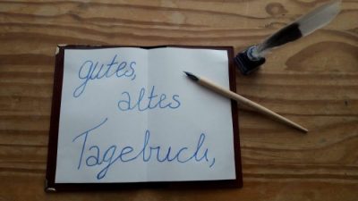 Gutes, altes Tagebuch,