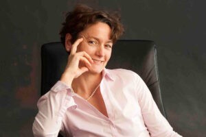Die Schweizer Autorin Monika Hürlimann