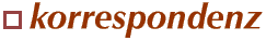 Korrespondenz