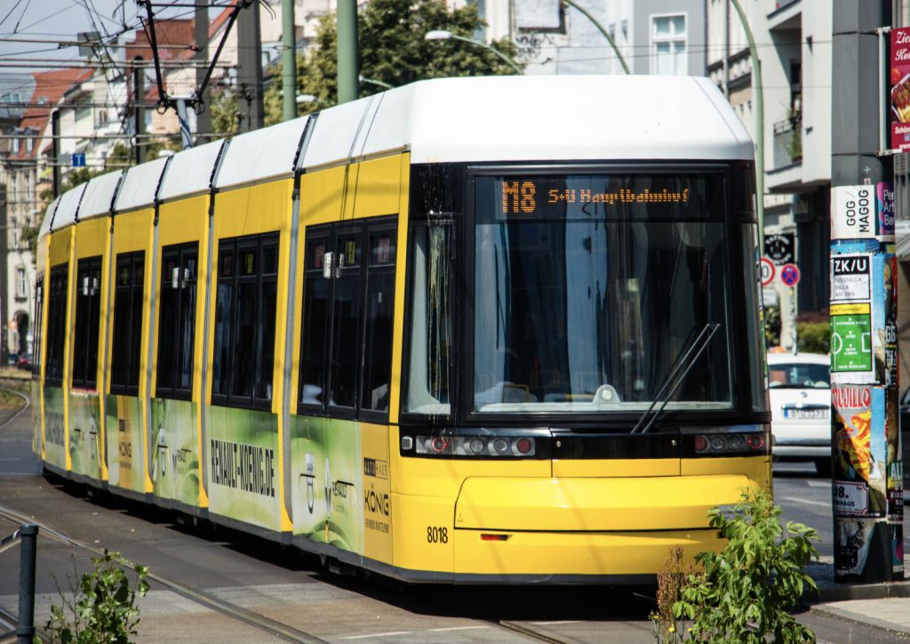 Trambahn der Linie M8