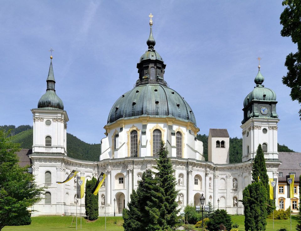 Kloster Ettal in Bayern. 