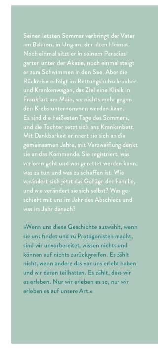 Sterben im Sommer Zusatzmaterial