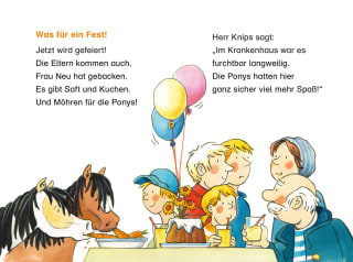 Duden Leseprofi – Zwei Ponys halten alle auf Trab, 1. Klasse Zusatzmaterial