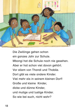 Duden Leseprofi – Mbongis Weg zur Schule. Eine Geschichte aus Afrika, 2. Klasse Zusatzmaterial