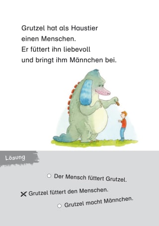 Duden Leseprofi – Der extradicke 3-Minuten-Leserätsel-Block für Erstleser Zusatzmaterial
