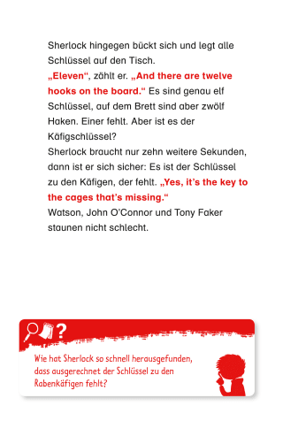 Duden Leseprofi – Sherlock Junior und die Raben vom Tower of London Zusatzmaterial