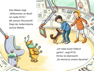 Duden Leseprofi – Die verrückte Reise ins All, 1. Klasse Zusatzmaterial