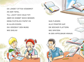 Duden Leseprofi – GROSSBUCHSTABEN: DAS GESPENST IM KLASSENZIMMER, Erstes Lesen Zusatzmaterial