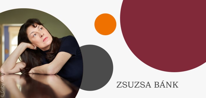 Teaserbild zum Interivew mit Zsuzsa Bánk zu ihrem Roman Schlafen werden wir später