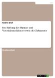 Unterschiedliche Haftung des Human- und Veterinärmediziners sowie des Zahnarztes