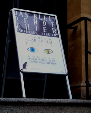 Das-bleibende-Thier-Plakat