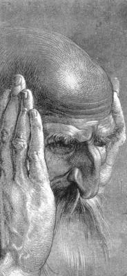 Klaus Schroer, Zweifelnder nach Dürer Klaus Schroer, Zweifelnder nach Dürer