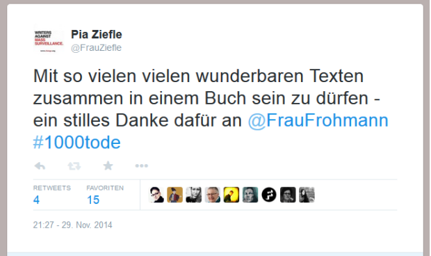 pia ziefle 1000tode