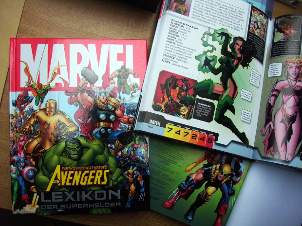 Stefan Mesch Lino Wirag Marvel Lexikon der Superhelden