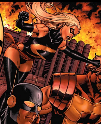 "Civil War", Marvel Comics 2006. Art by Steve McNiven.