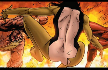 "Civil War", Marvel Comics 2006. Art by Steve McNiven.