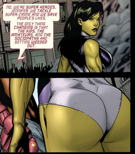 "Civil War", Marvel Comics 2006. Art by Steve McNiven.
