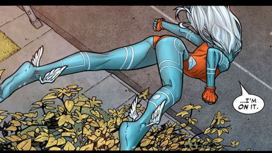 "Civil War", Marvel Comics 2006. Art by Steve McNiven.