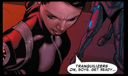 "Civil War", Marvel Comics 2006. Art by Steve McNiven.