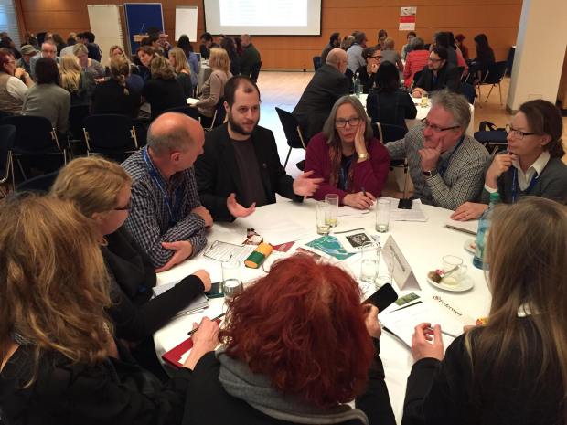 Leipziger Autorenrunde (2015). Foto: Leander Wattig