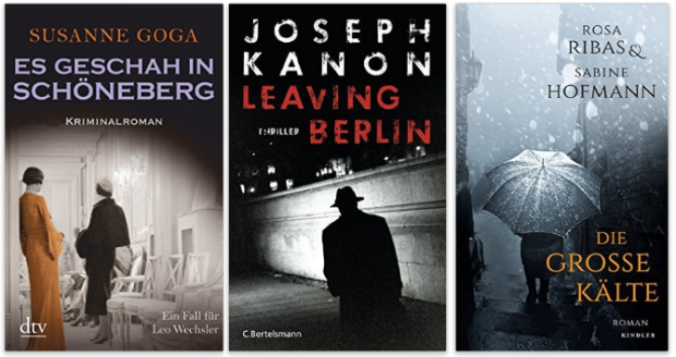 historische krimis 2016, Susanne Goga, Joseph Kanon, Rosa Ribas.png