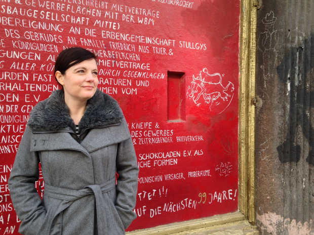 Katy Derbyshire - Übersetzerin, Bloggerin und, beim Festival "Empfindlichkeiten", deutsche Vorlesestimme der internationalen Gäste