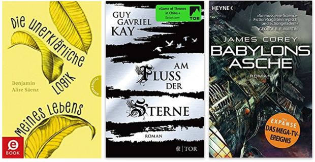 neue Bücher 2017 Benjamin Alire Saenz, Guy Gavriel Kay, James Corey