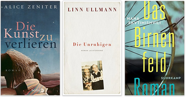 neue Bücher 2018 Alice Zeniter, Linn Ullmann, Nana Ekvtimishvli