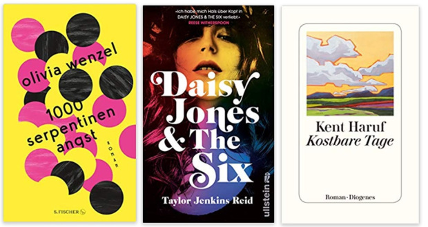 01 2020 Bücher des Jahres, Romane des Jahres - Olivia Wenzel, Taylor Jenkins Reid, Kent Haruf
