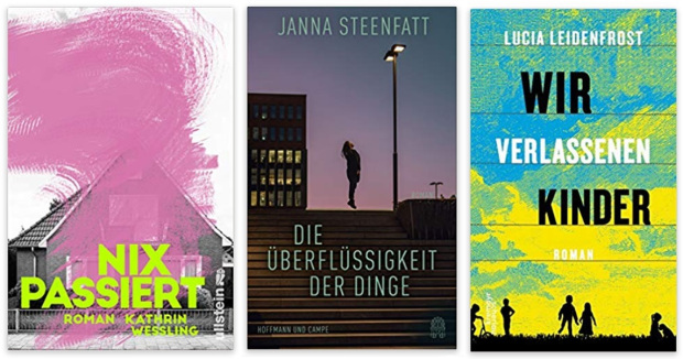 10 2020 Bücher des Jahres, Romane des Jahres - Kathrin Wessling, Janna Steenfatt, Lucia Leidenfrost